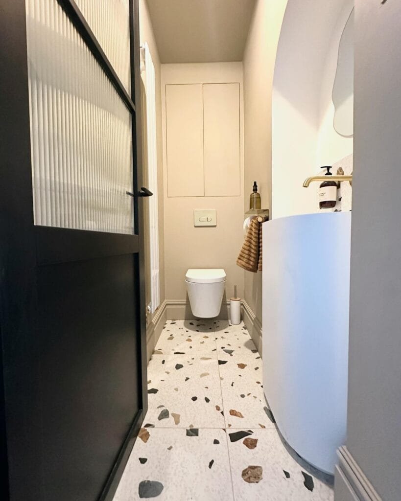 Petite Powder Room Perfection