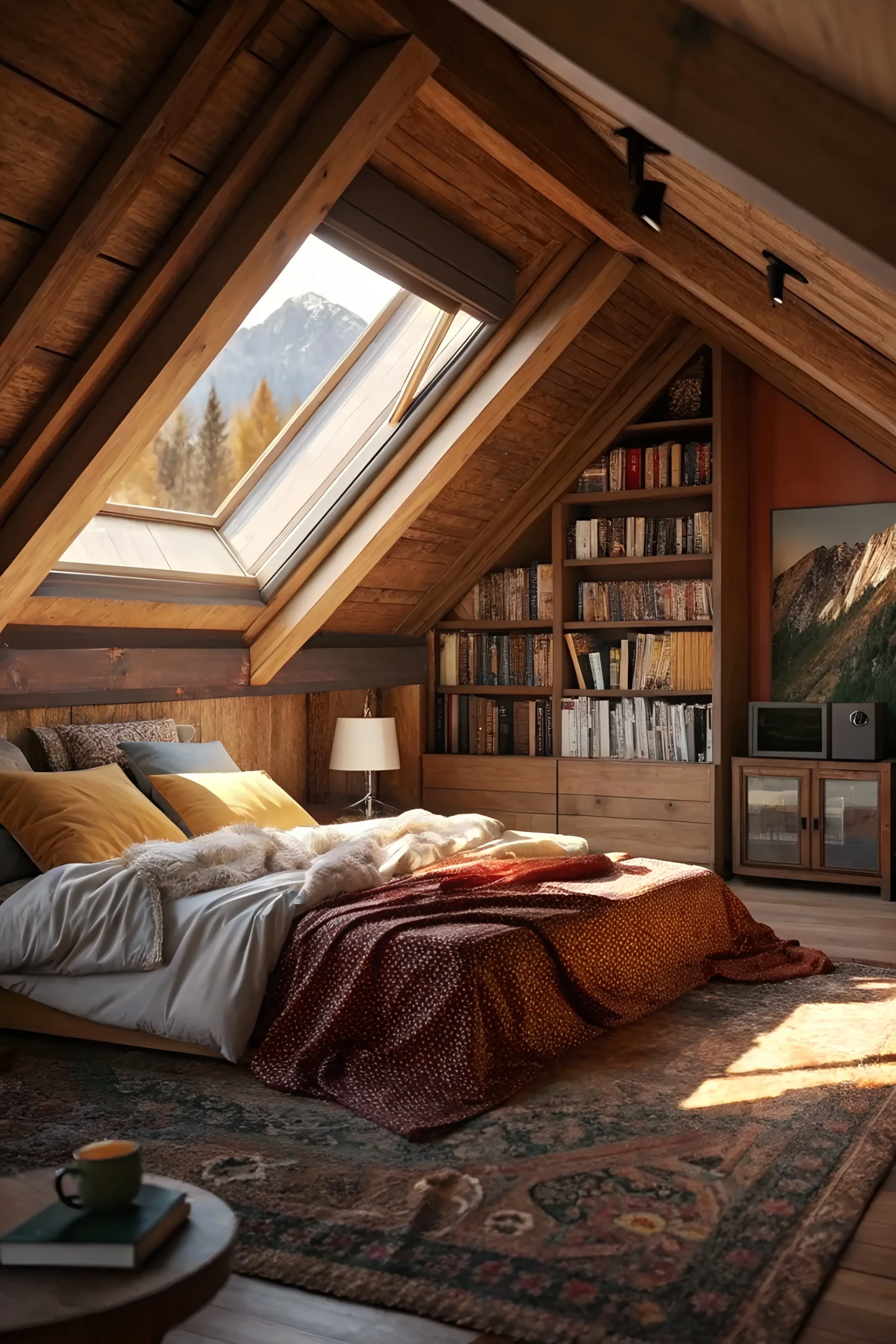Create a Cozy Sanctuary with Natural Light and Warm Decor