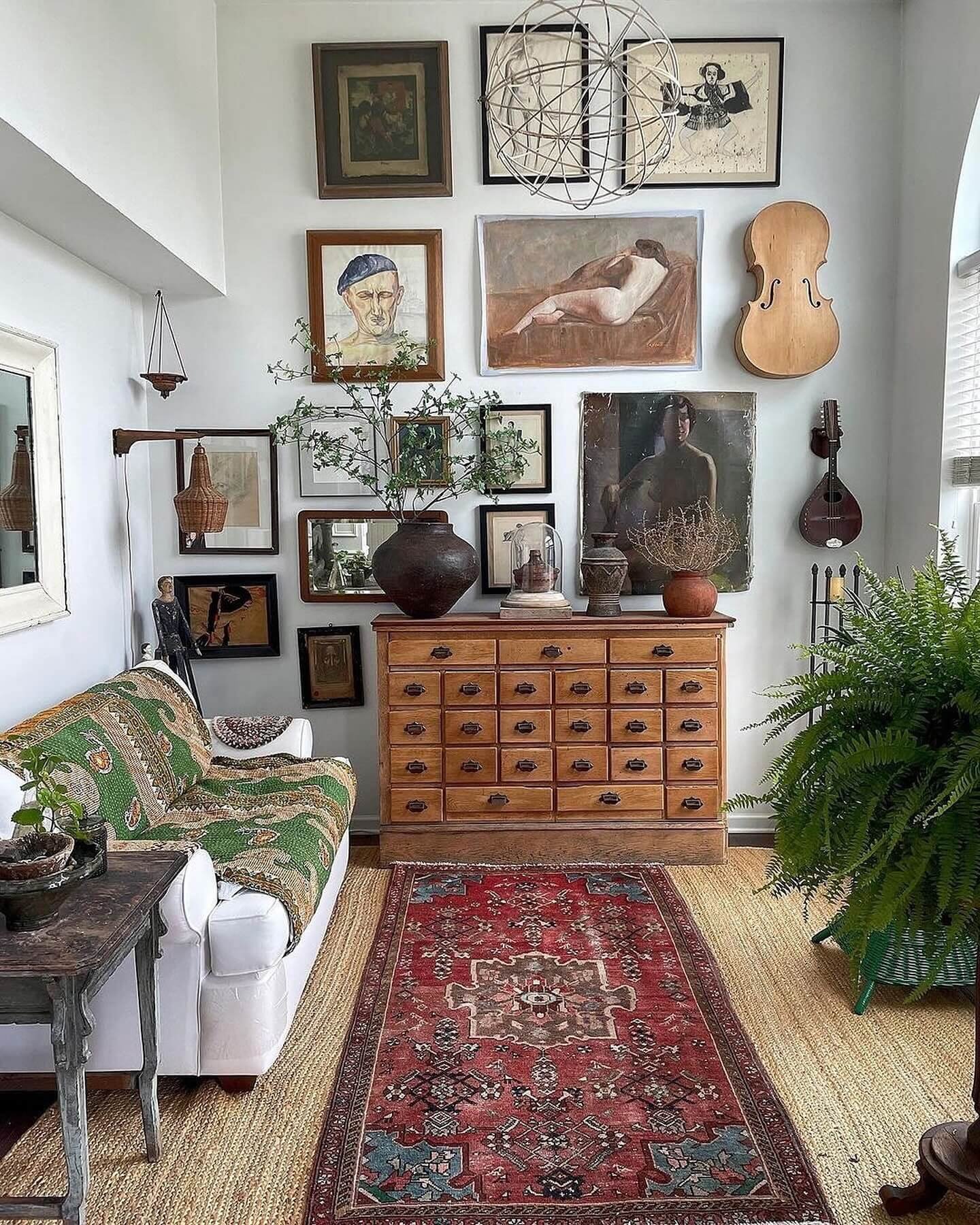 Boho Living Room Inspiration