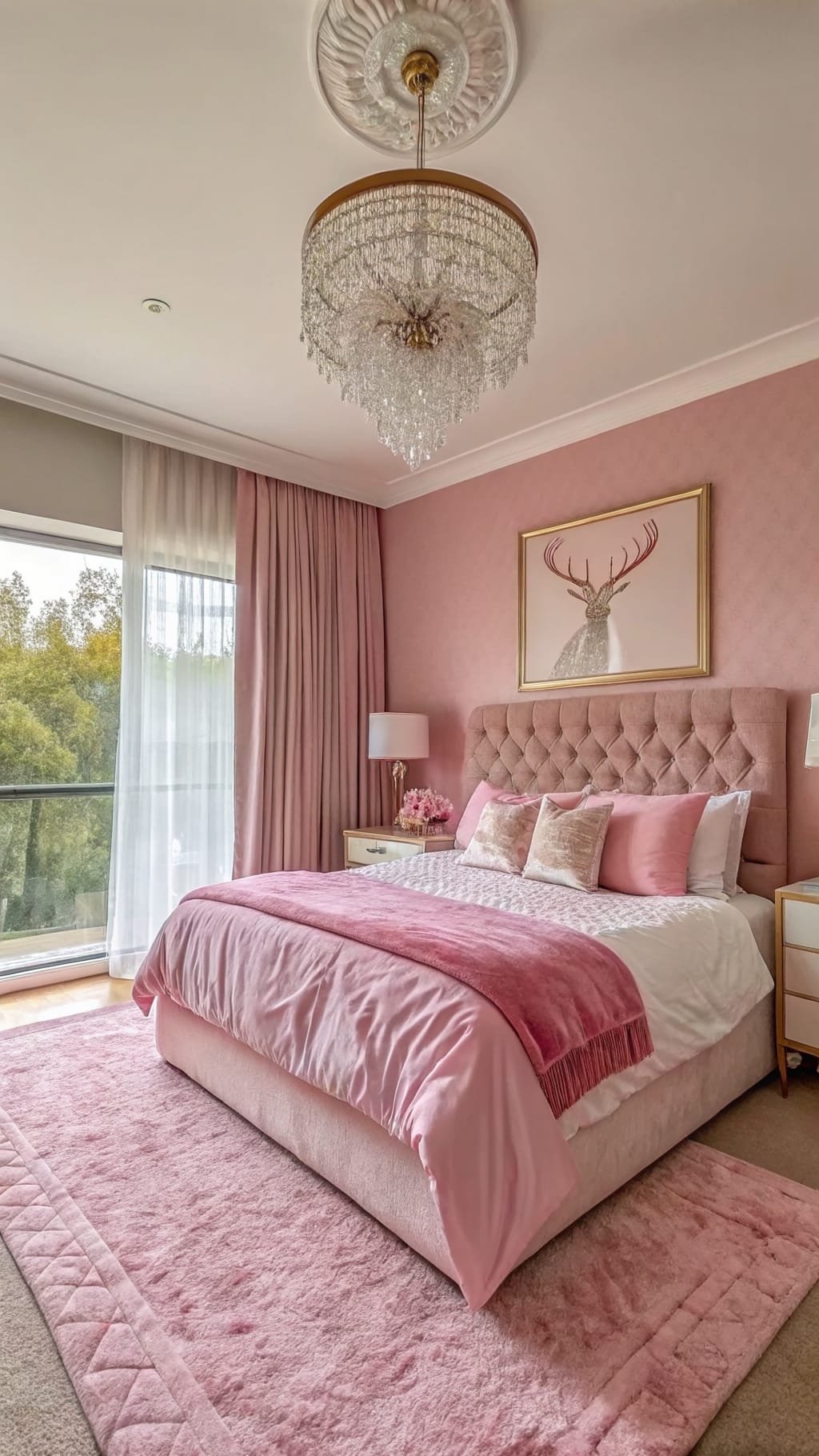 Blush Pink Cozy Retreat
