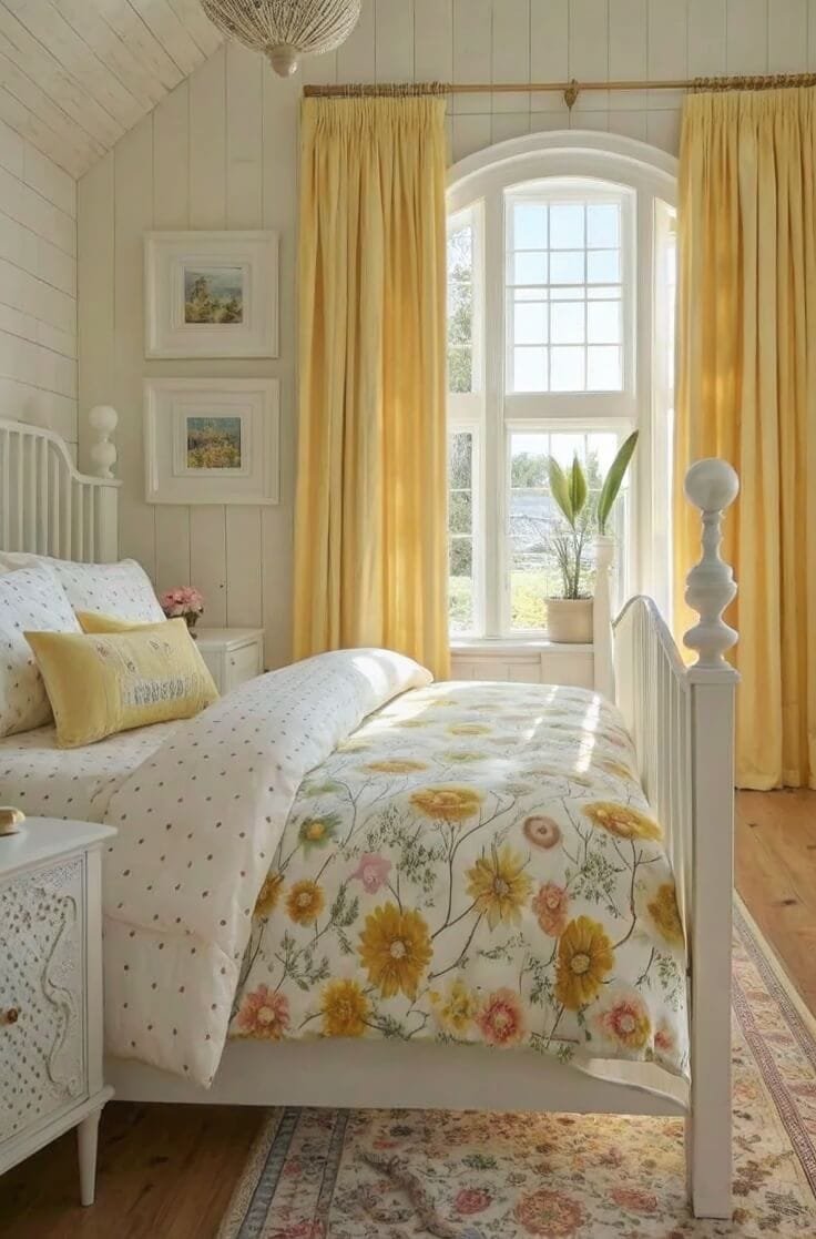Brighten Spaces with Yellow Accents