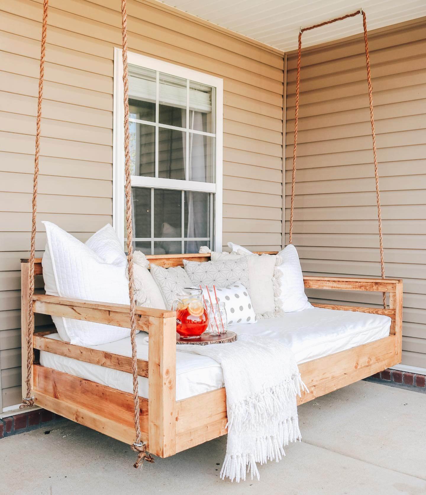 Cozy Porch Swing Retreat