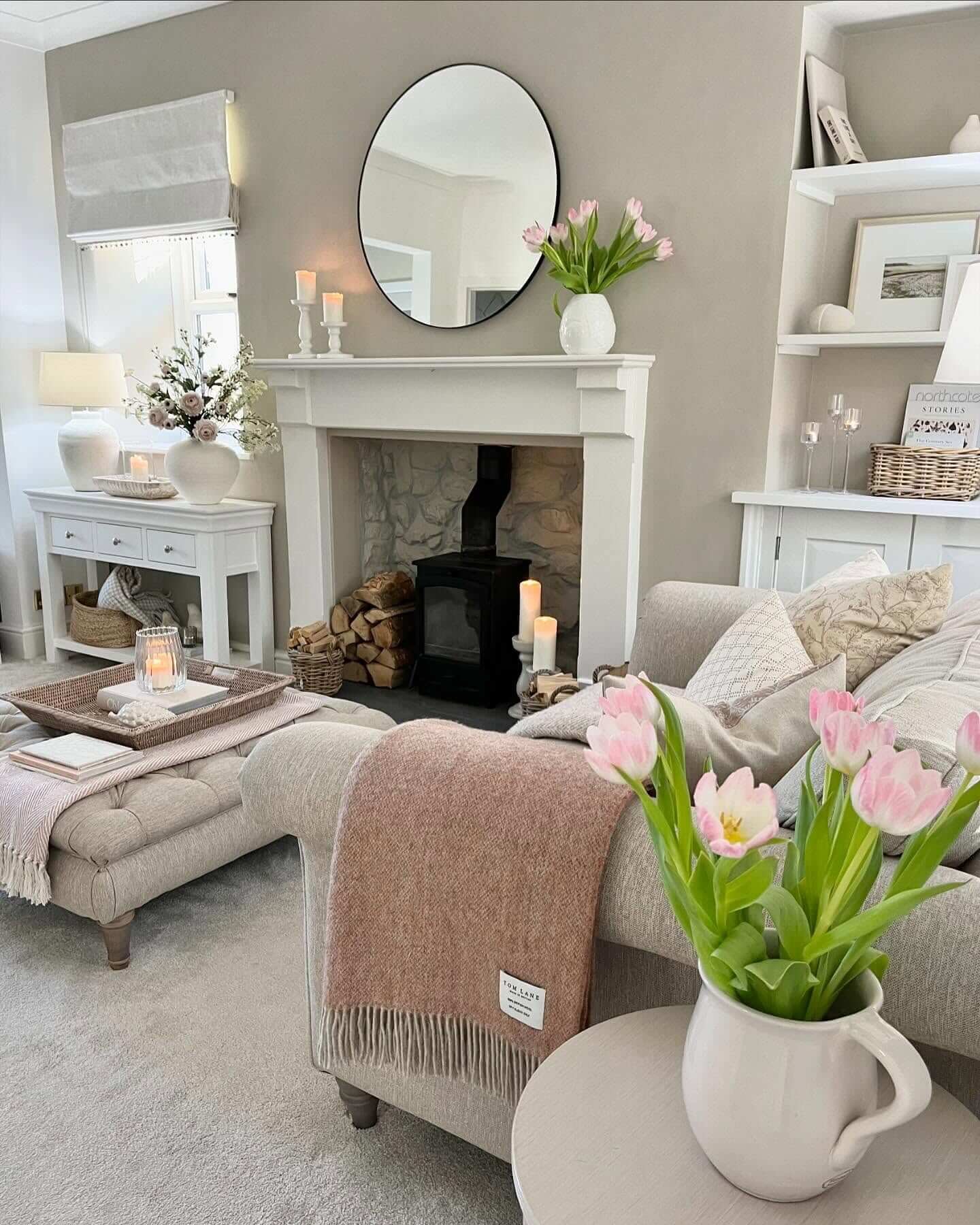French Cottage Living Room Style