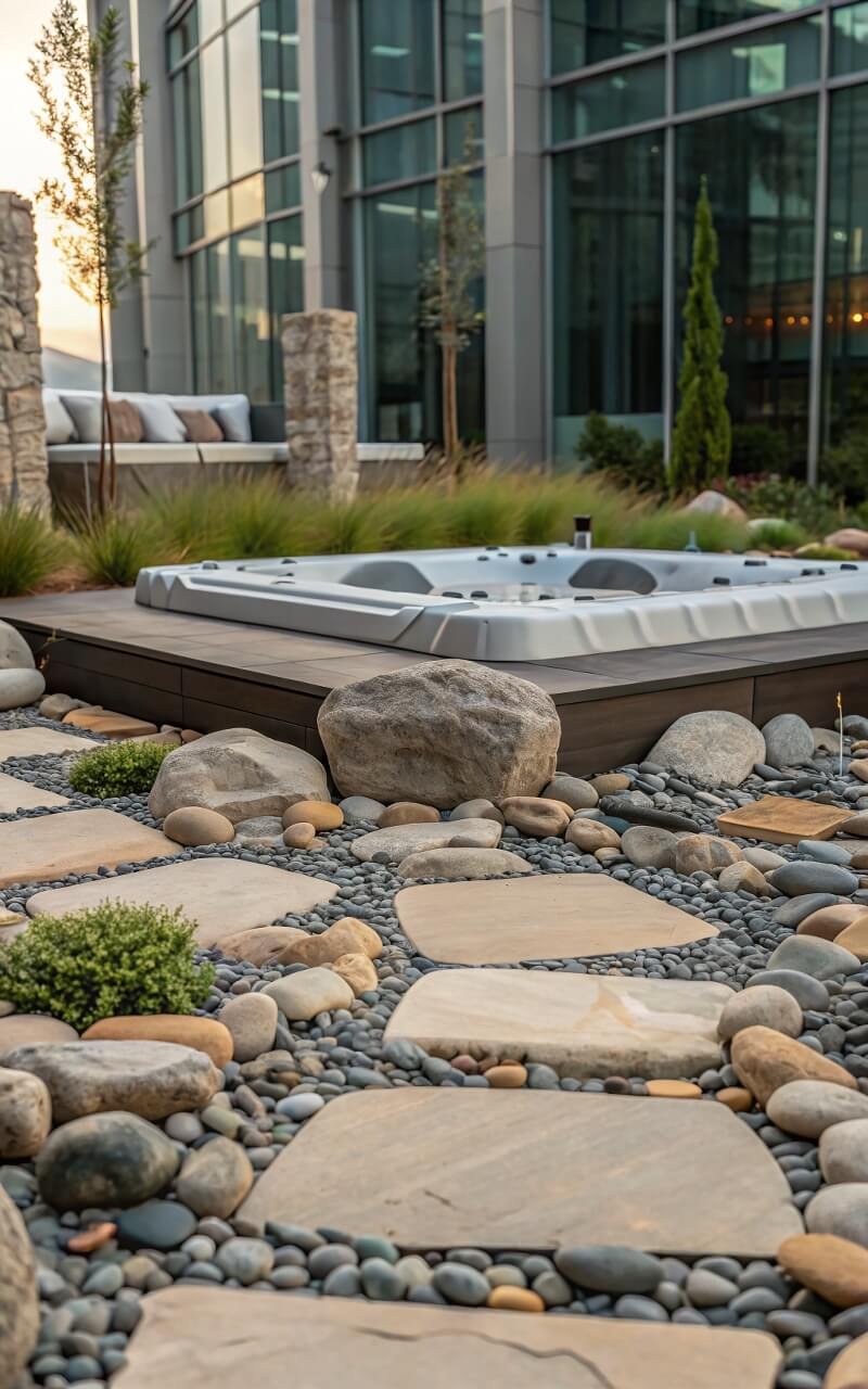 Natural Stone Pathways to Serenity
