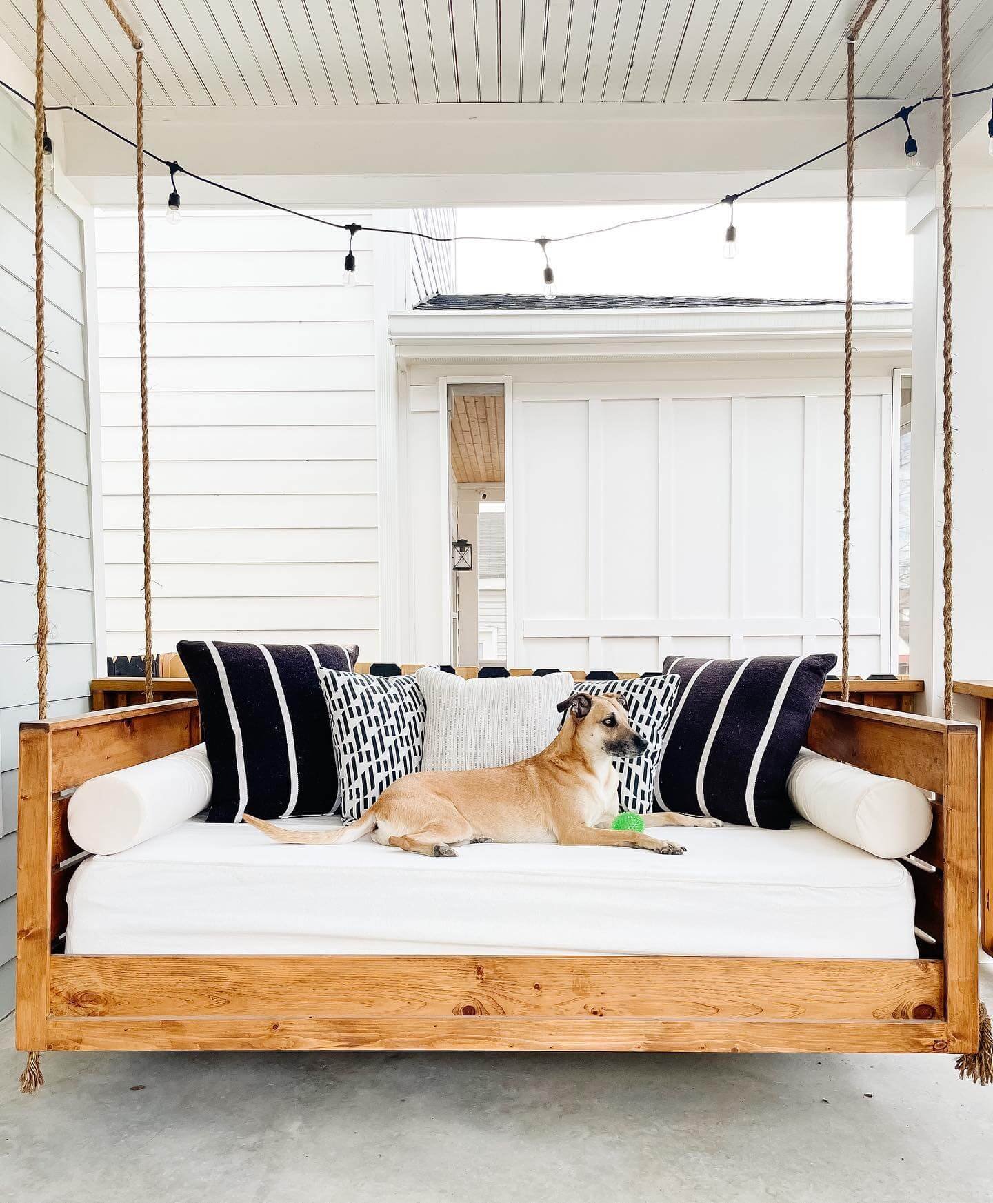 Rustic Porch Swing Inspiration