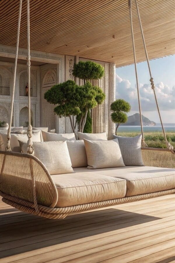 Serene Swing Bed Inspiration