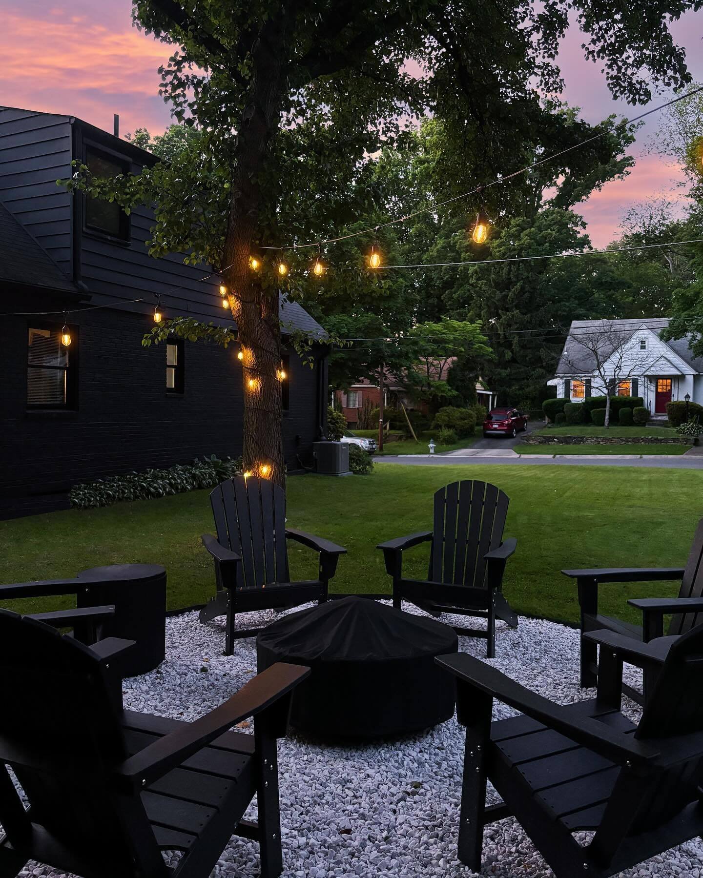 Sleek Adirondack Gatherings Under Stars