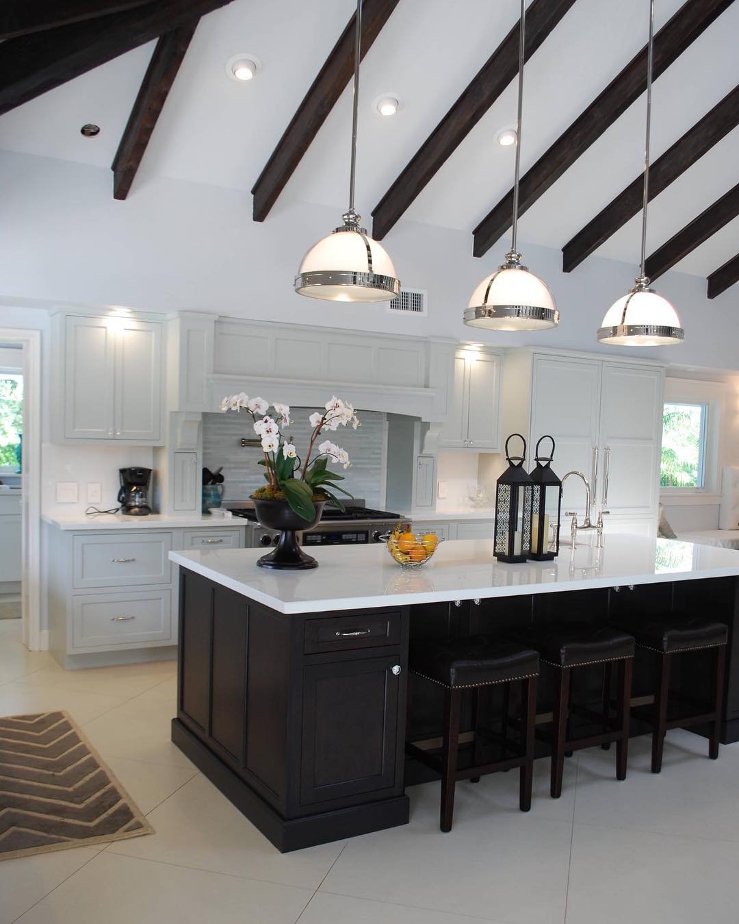 Rustic Beams Meet Modern Elegance